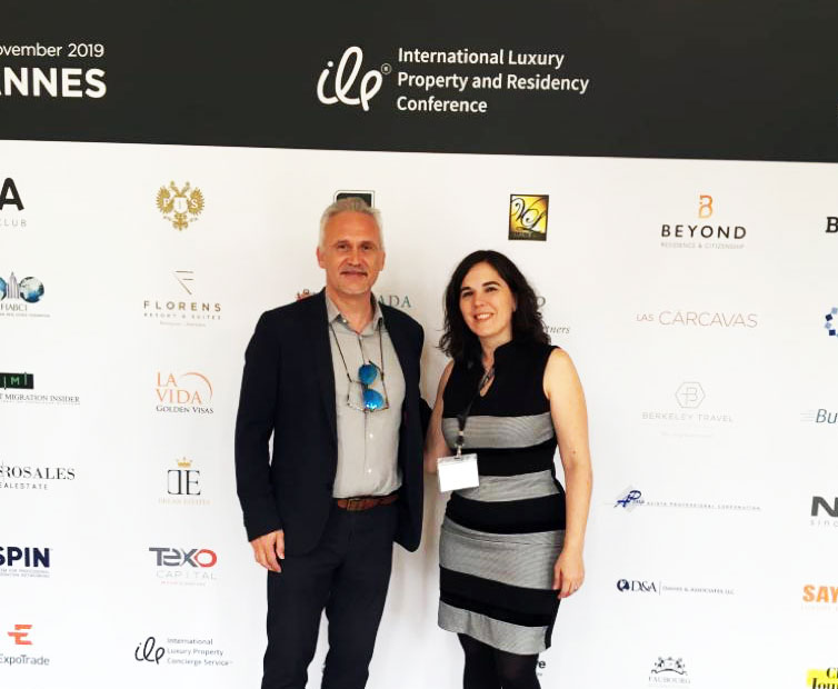 Viviana en ILP Conference, Cannes - Francia
